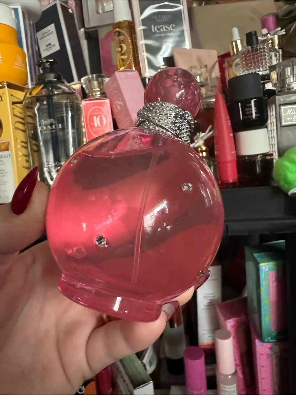Pink Round Britney Spears Fantasy Blush